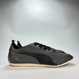 Puma Caro Lo Leather Black Lace Up Low Top Sneakers Casual Shoes Mens Size 11